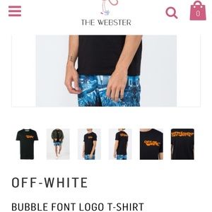 Off white ss19 “ Impressionalism “ Bubble Font SzM